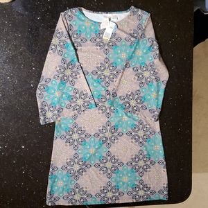 NWT All For Color 50+UPF sun protection dress L